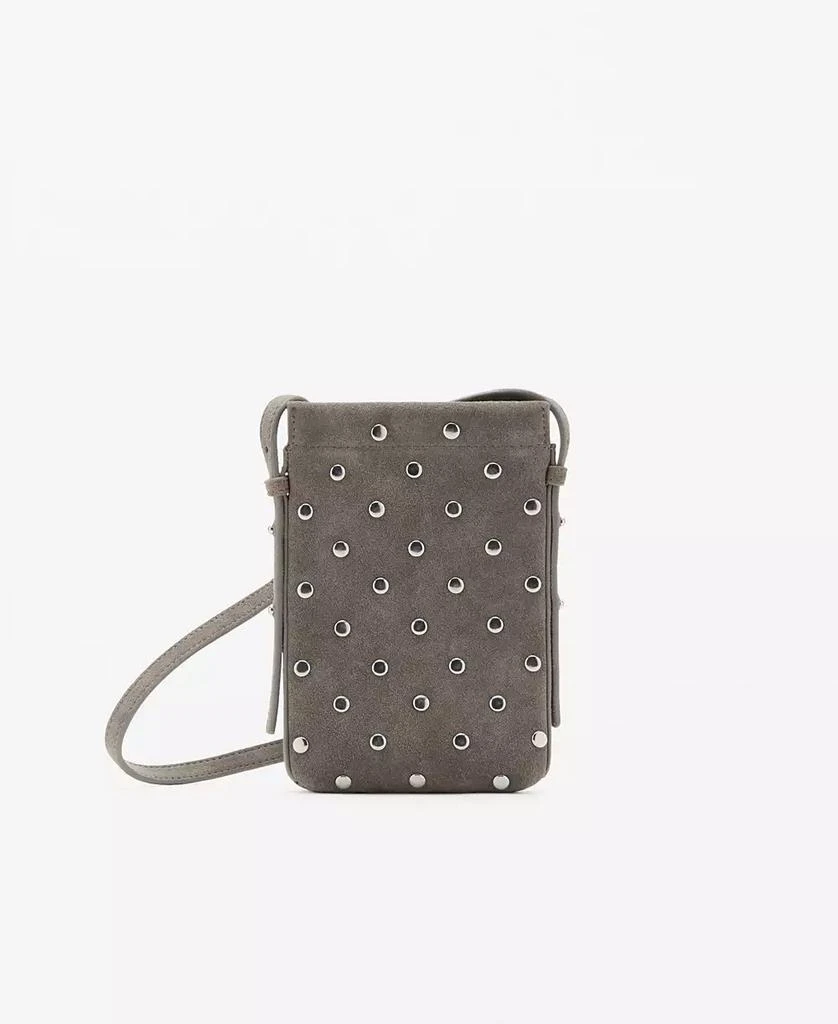 Mango Women
s Suede Studded Mobile Case