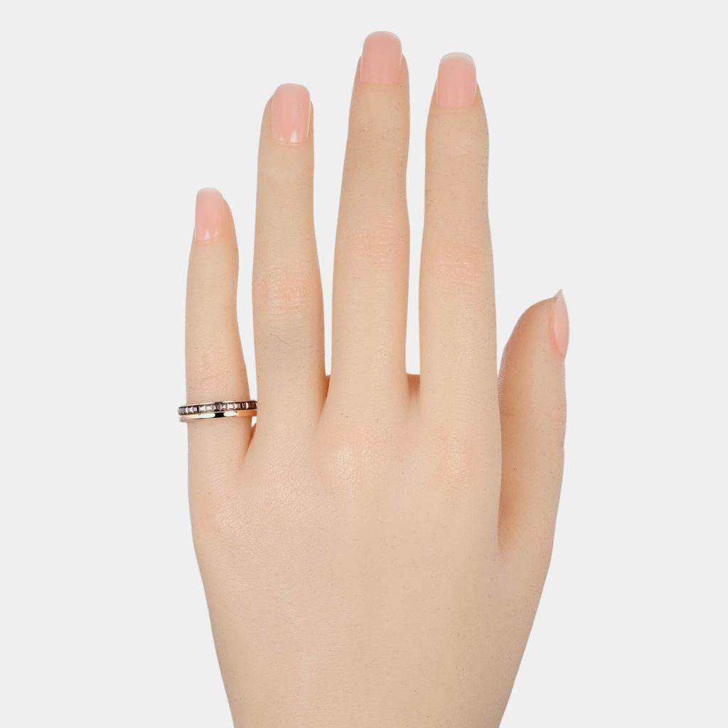 Boucheron Boucheron 18K Pink Gold Quatre Classic Half Ring EU 48