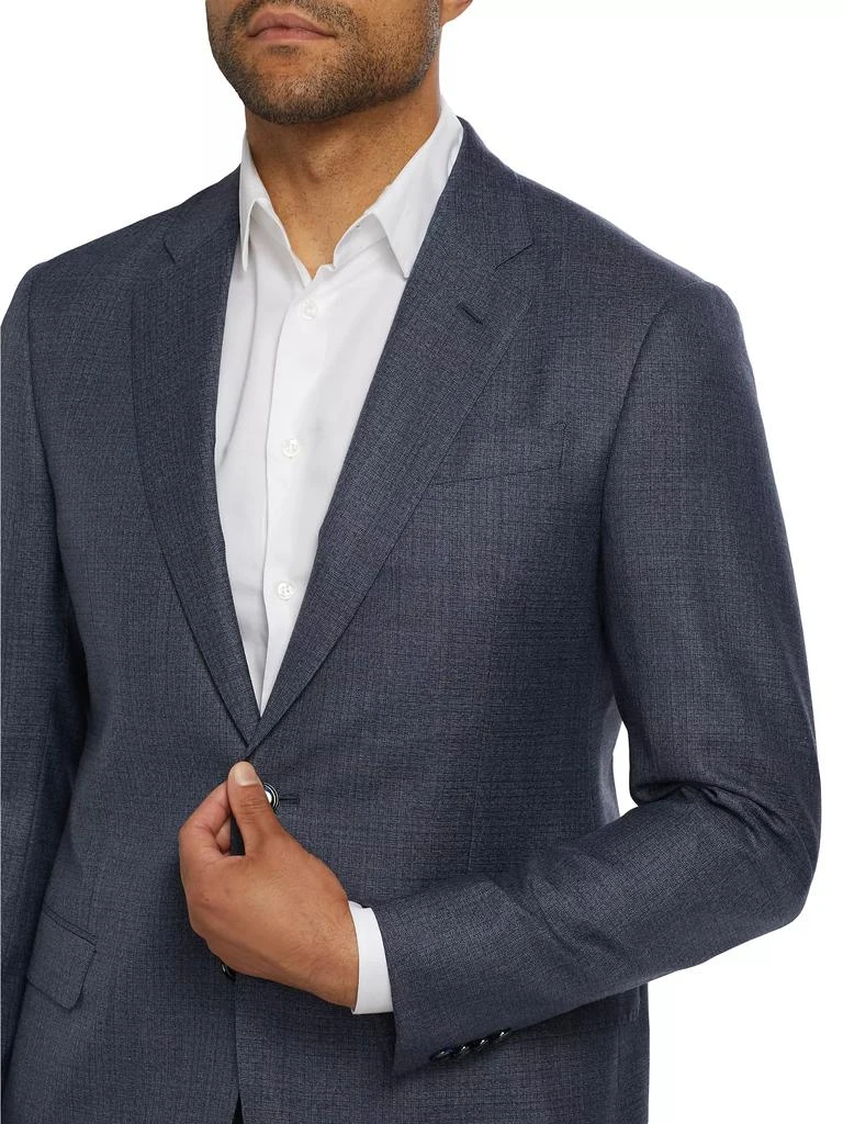 Giorgio Armani Micro Box Wool Suit 6