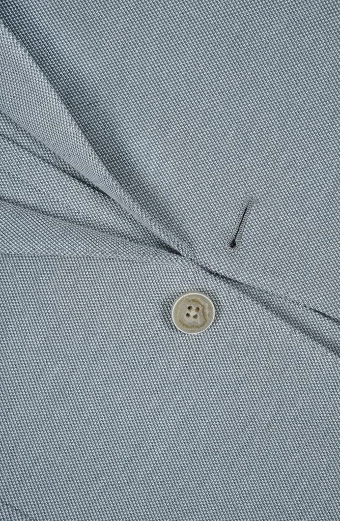 SAVILE ROW CO Green Knit Blazer 5