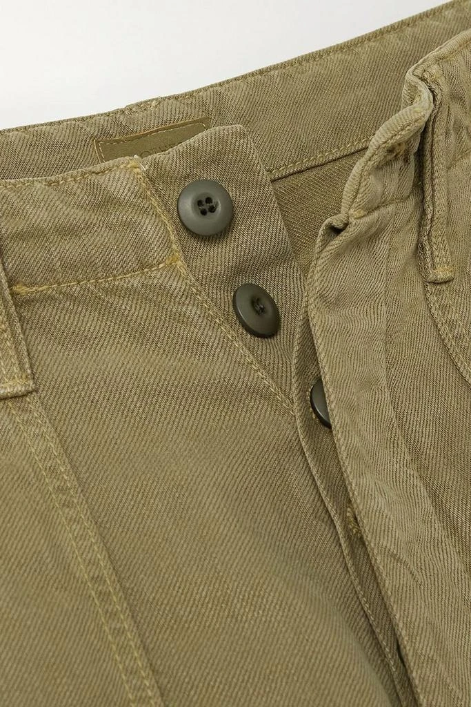 MOTHER The Private Lyocell and linen-blend cargo pants 4