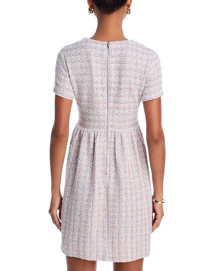 AQUA Rainbow Tweed Dress - Exclusive 4