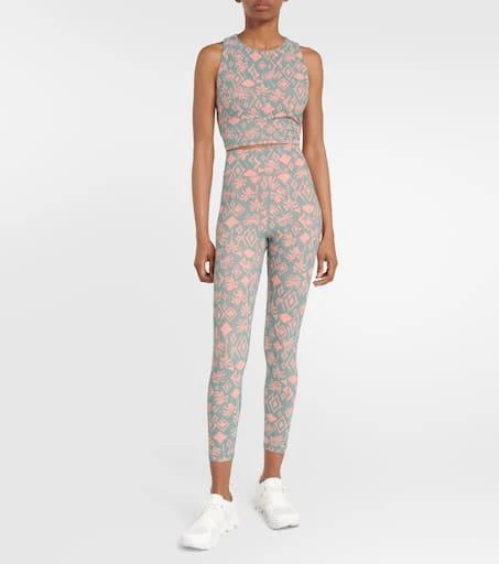 The Upside Jardin printed high-rise leggings 2