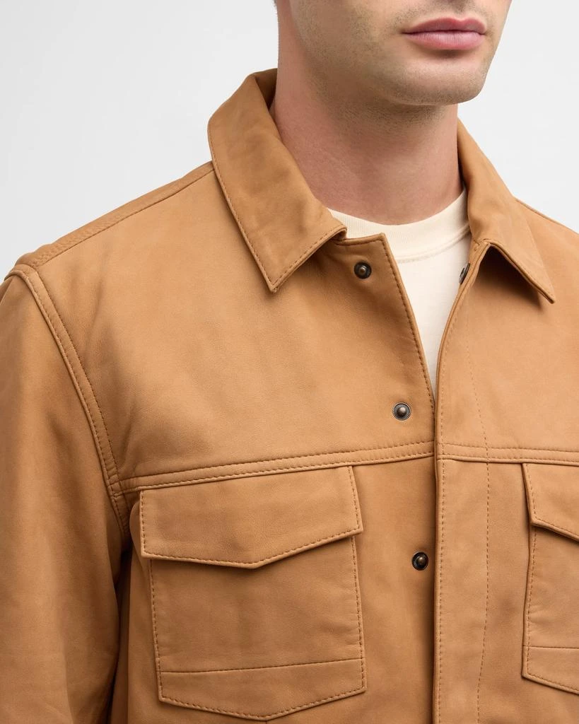 Paige Men's Pedro Soft Lamb Suede Jacket 5