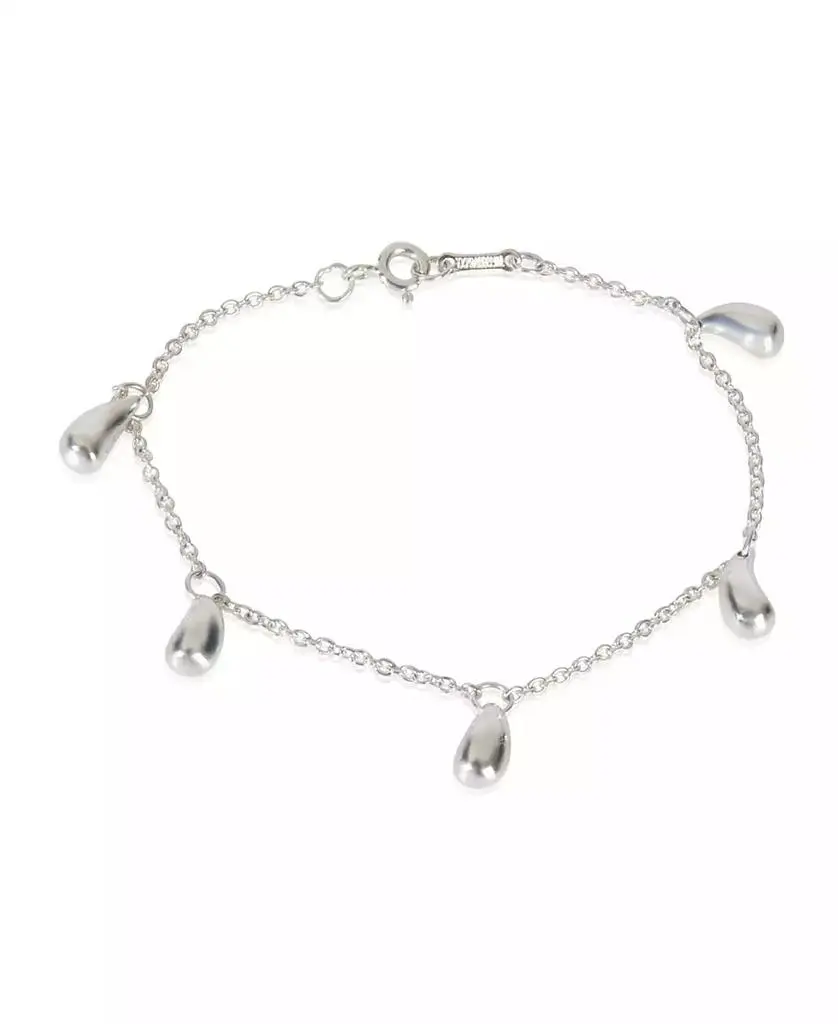 Pre-Owned Tiffany & Co Sterling Silver Elsa Peretti Teardrop Bracelet