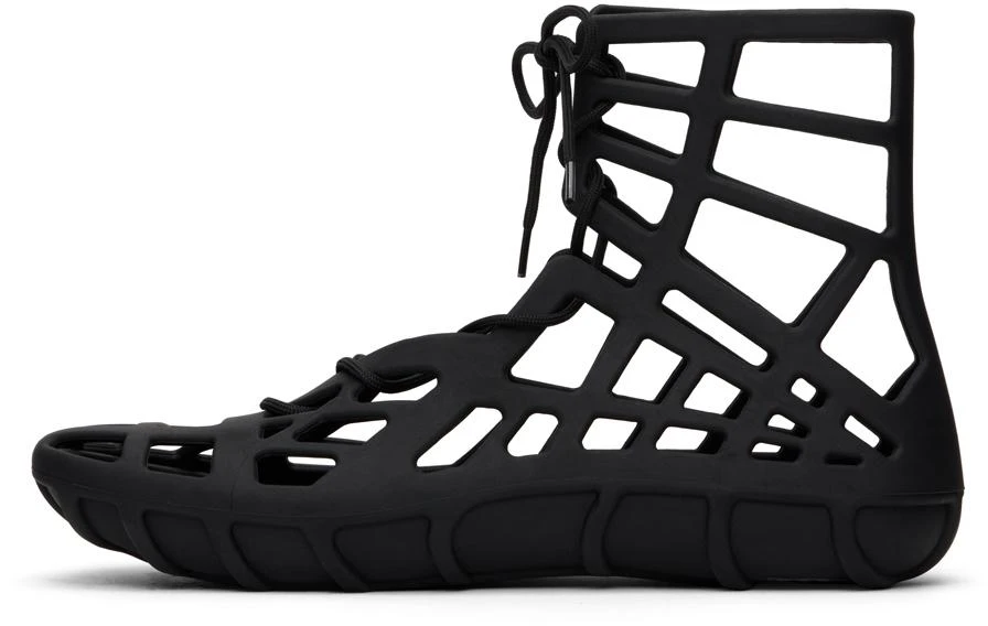 Bottega Veneta Black Atlas Sandals 3