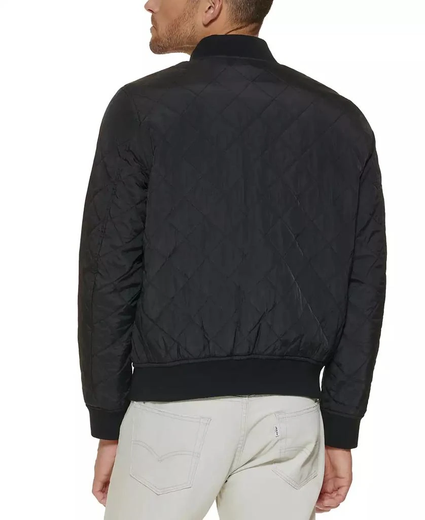 Levi's Men's Regular-Fit Diamond-Quilted Bomber Jacket 6