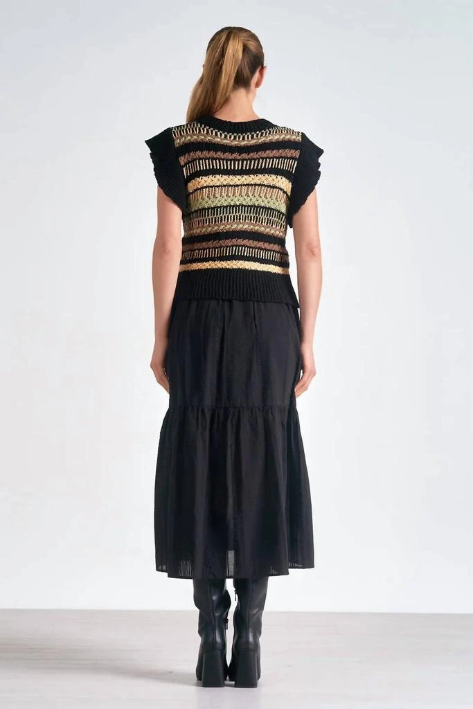 Elan Elan - Crewneck Midi Dress 3