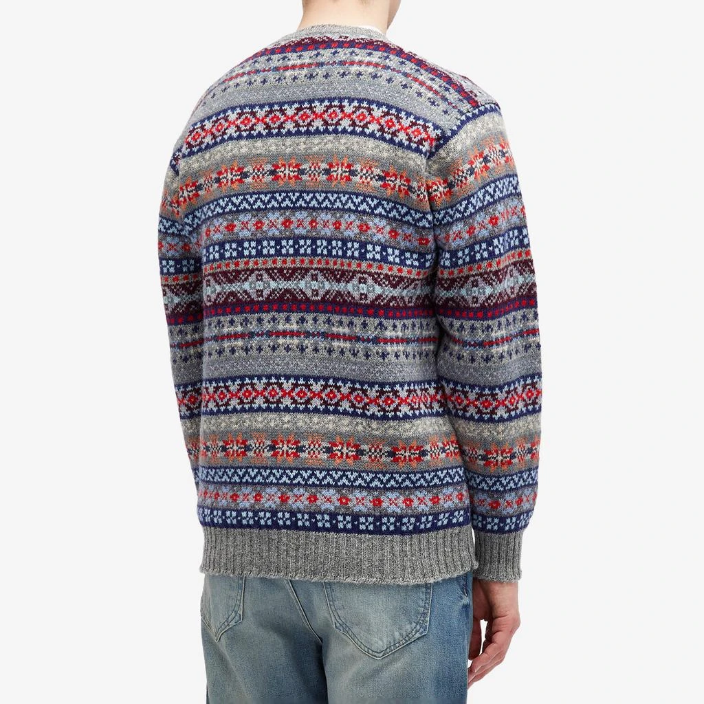 Jamiesons of Shetland Jamieson's of Shetland Fair Isle Crew Knit 3
