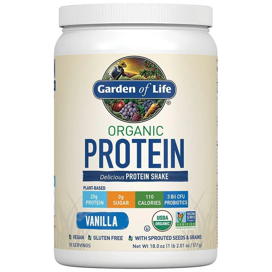 Garden of Life Organic Protein Vanilla 1