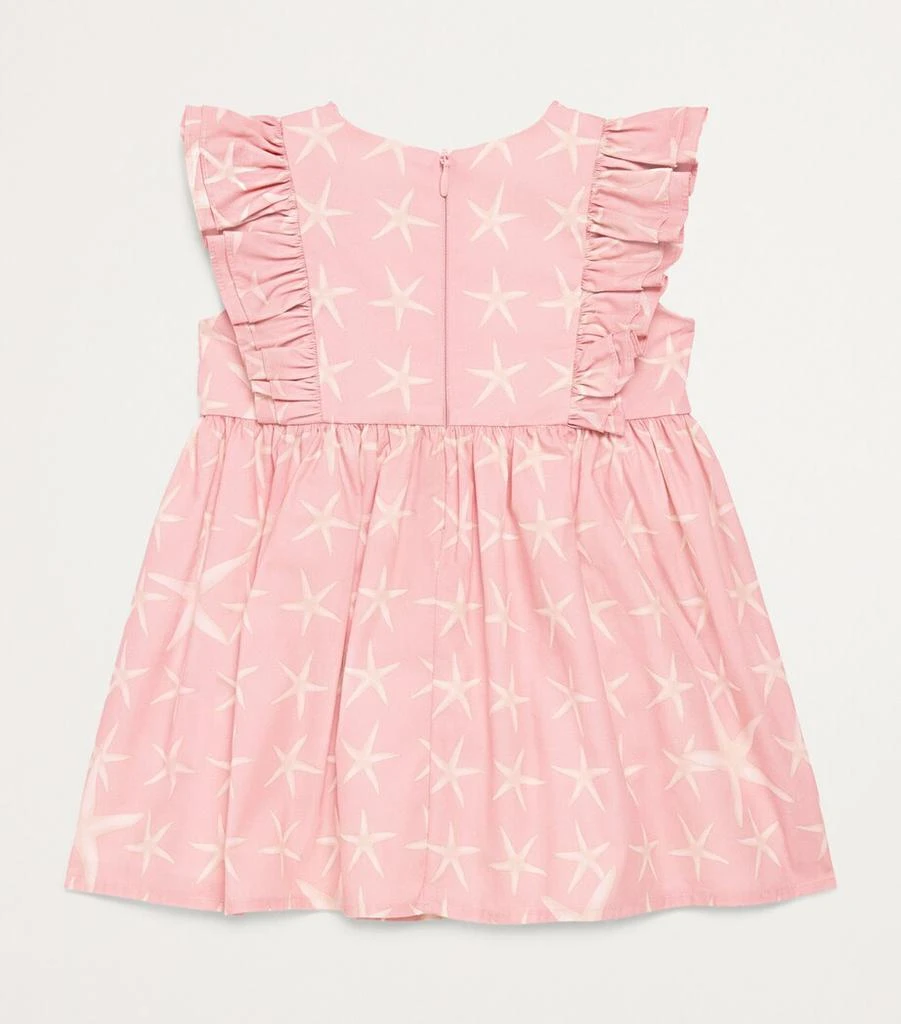 Versace Cotton Starfish Print Dress (12 Months-12 Years) 2
