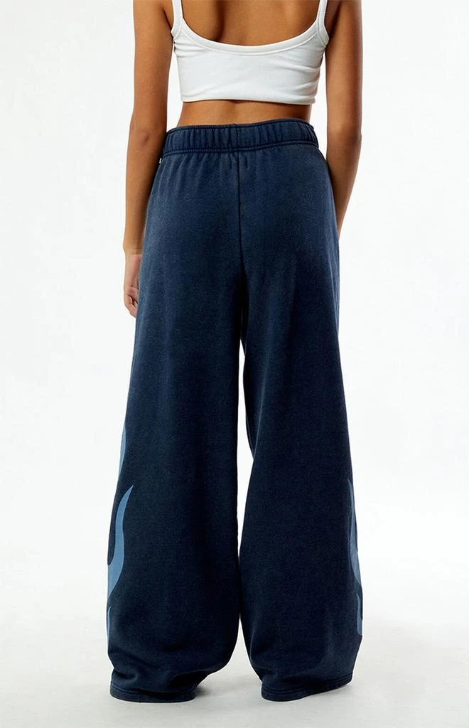 FORD Mustang Flames Wide Leg Sweatpants 4