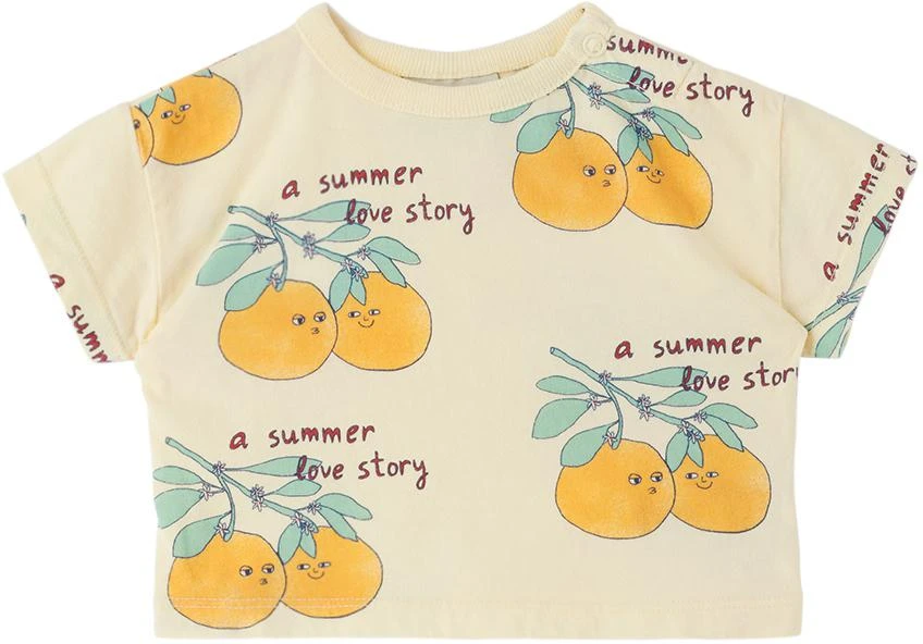 The Campamento Baby Yellow Loving Oranges T-Shirt 1