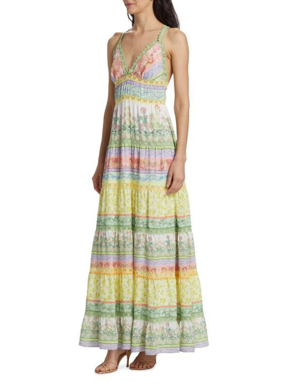 Alice + Olivia Karolina Floral Maxi Dress 1