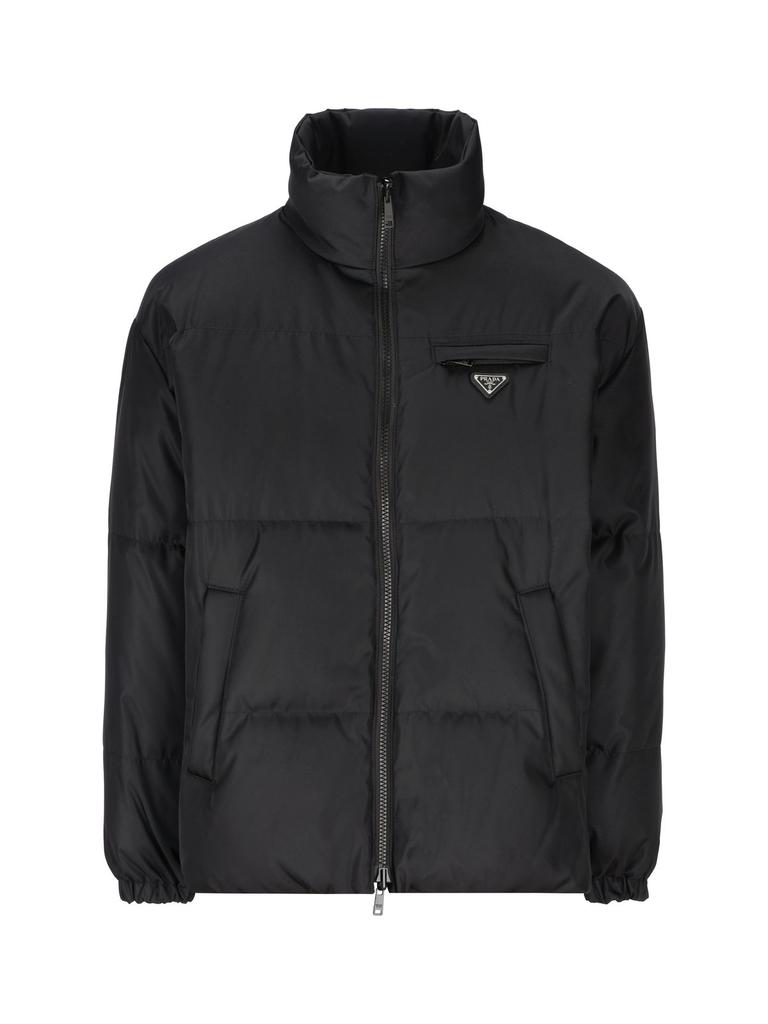 Prada Medium-Length Re-Nylon Down Jacket - Coats - Compare