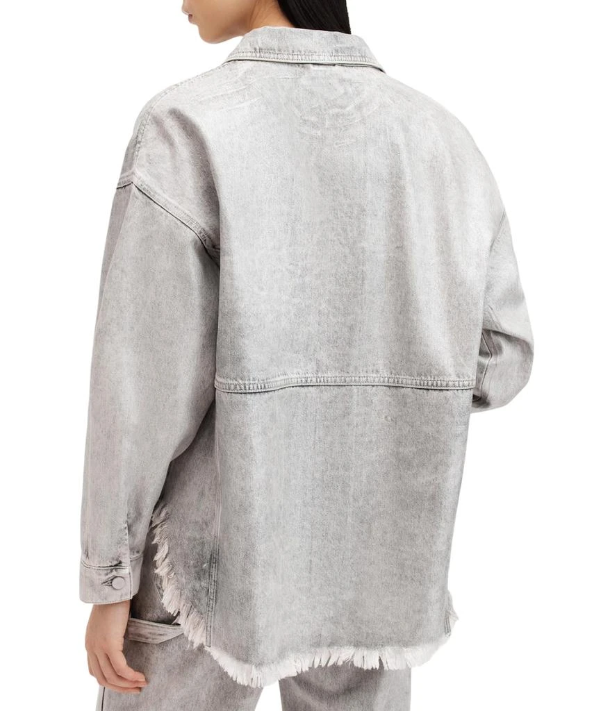 ALL SAINTS Hettie Denim Shacket 3