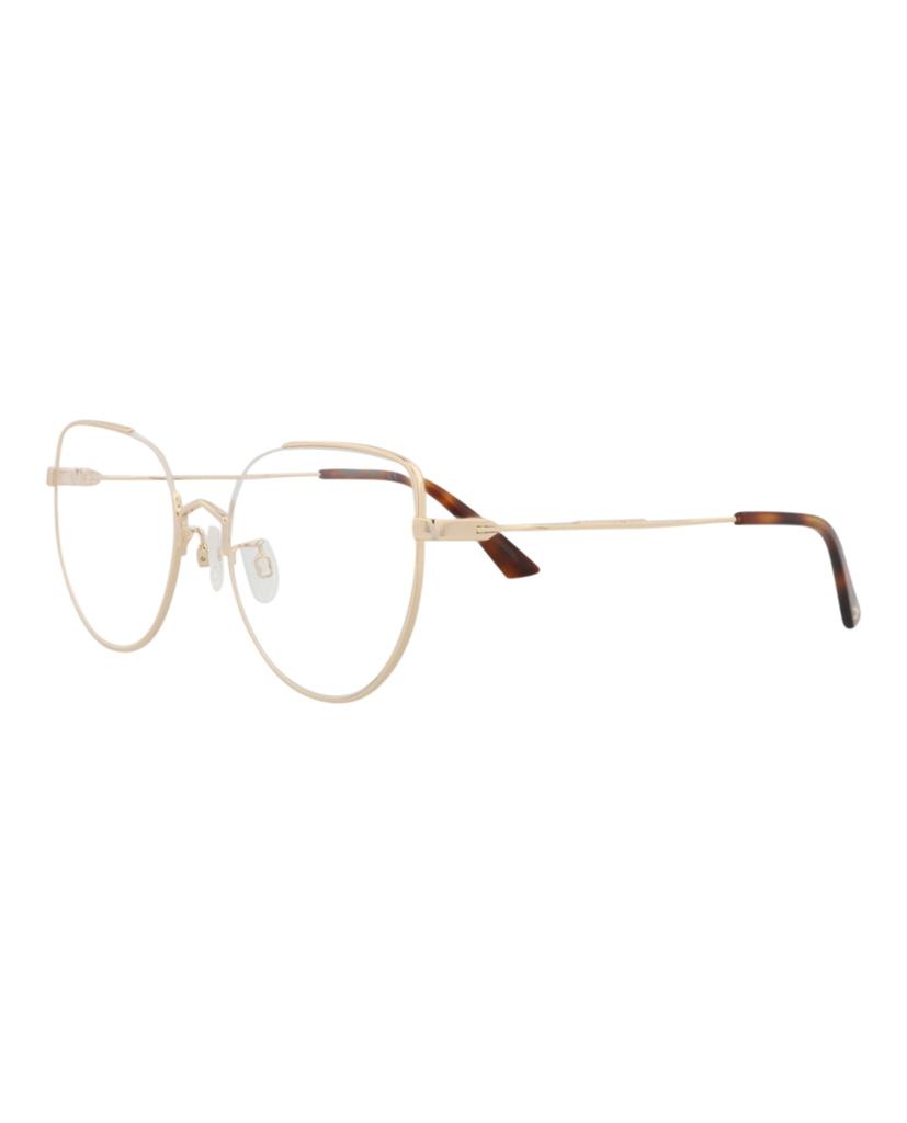 Alexander McQueen Cat Eye-Frame Metal Optical Frames