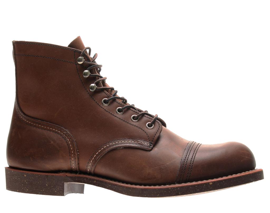 Red Wing Heritage 8111 Iron Ranger 6-Inch Cap Toe Amber Men's Boots 08111
