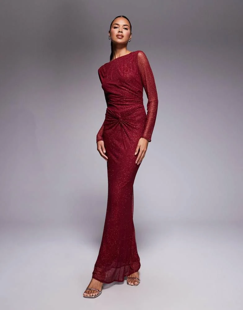 chinese dress ladies Faviana 9555 Plus Size Corset Maxi Dress With Hotfix Crystals – Harriman  Clothing Co main image 0