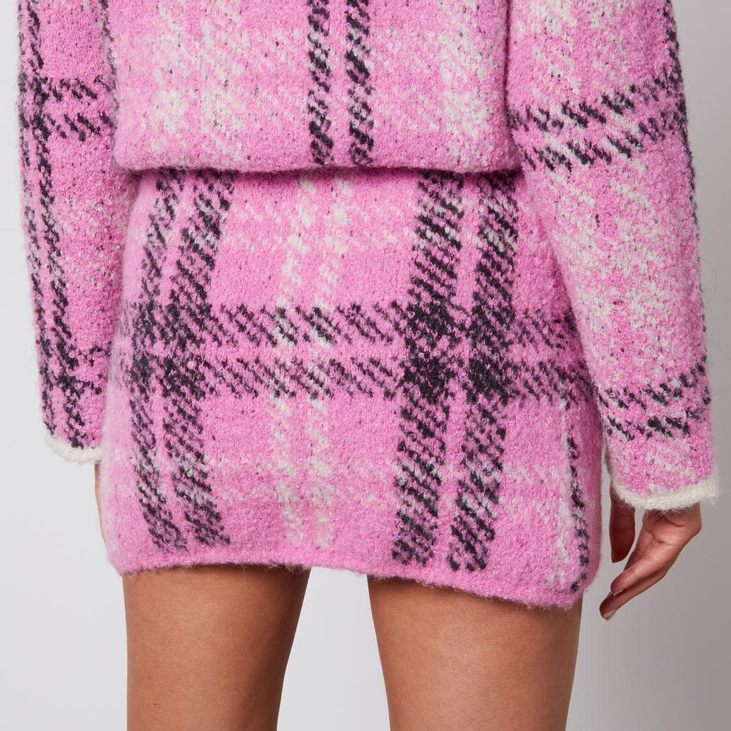 Kitri Susan Boucle Knit Mini Skirt