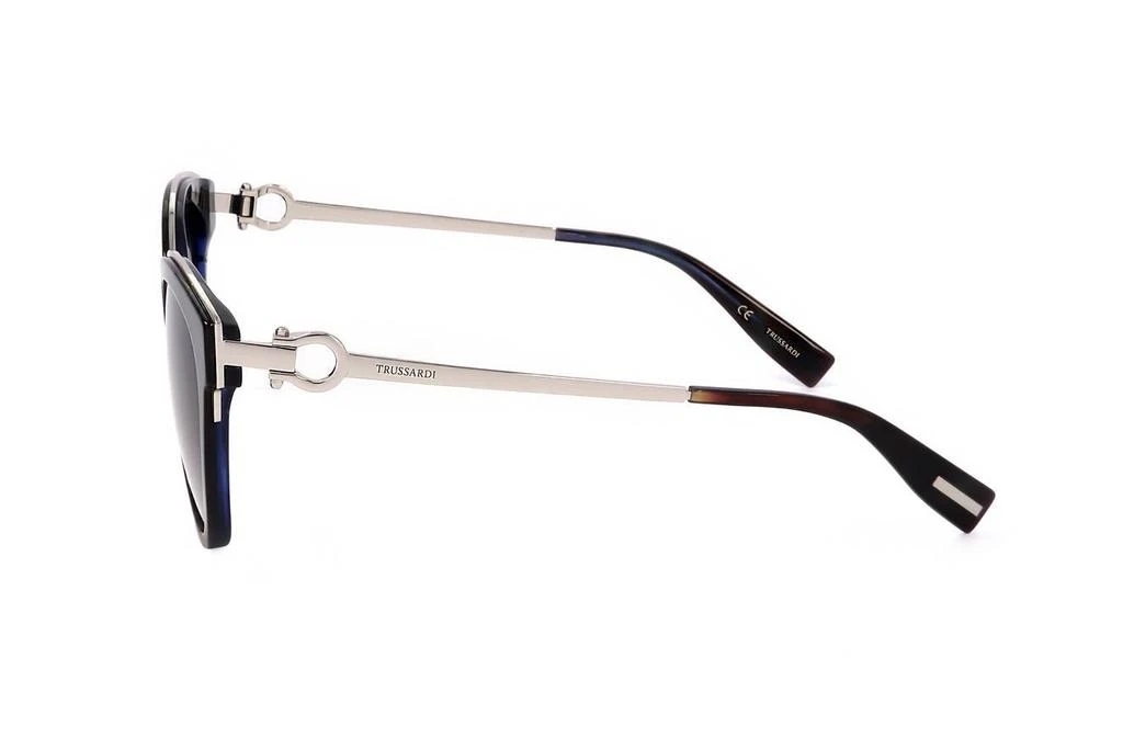 TRUSSARDI Trussardi Cat Eye Semi Rimless Sunglasses 3