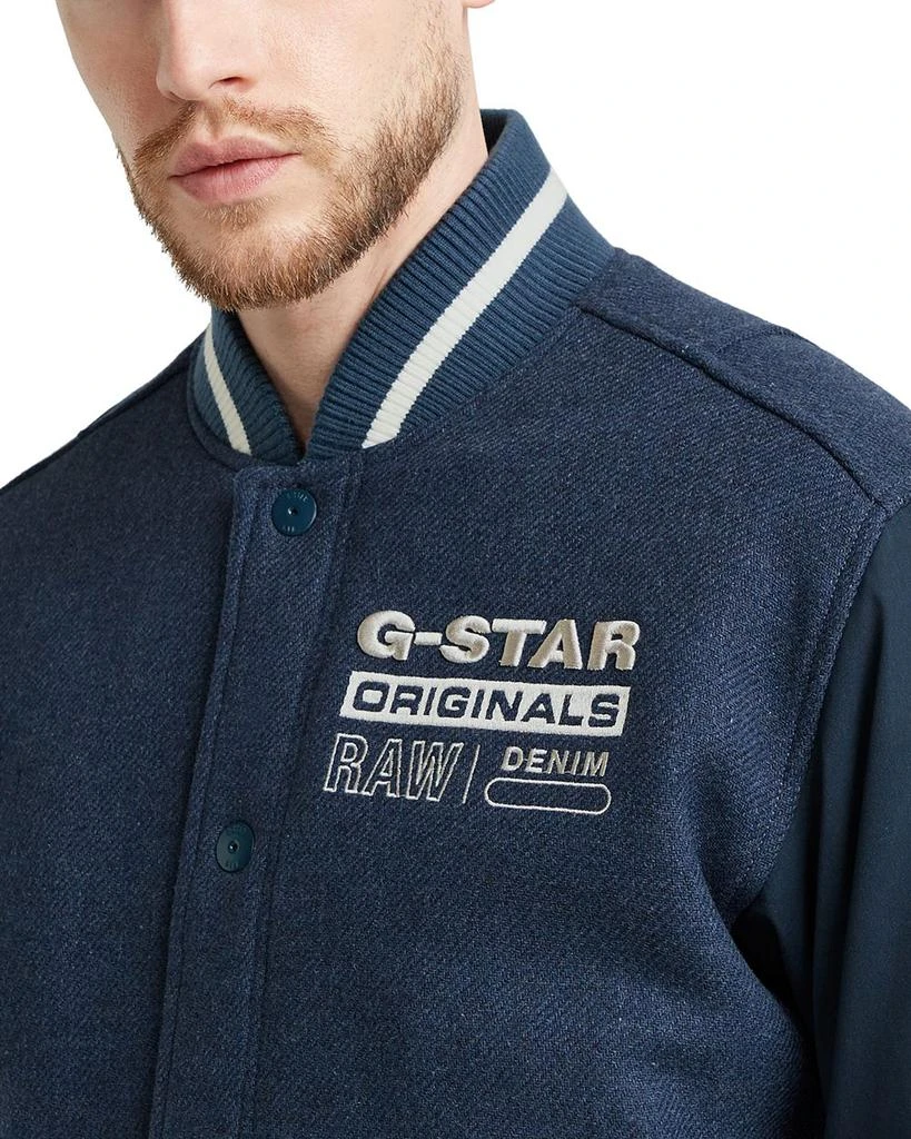 G-STAR RAW Varsity Wool Blend Bomber Jacket 3