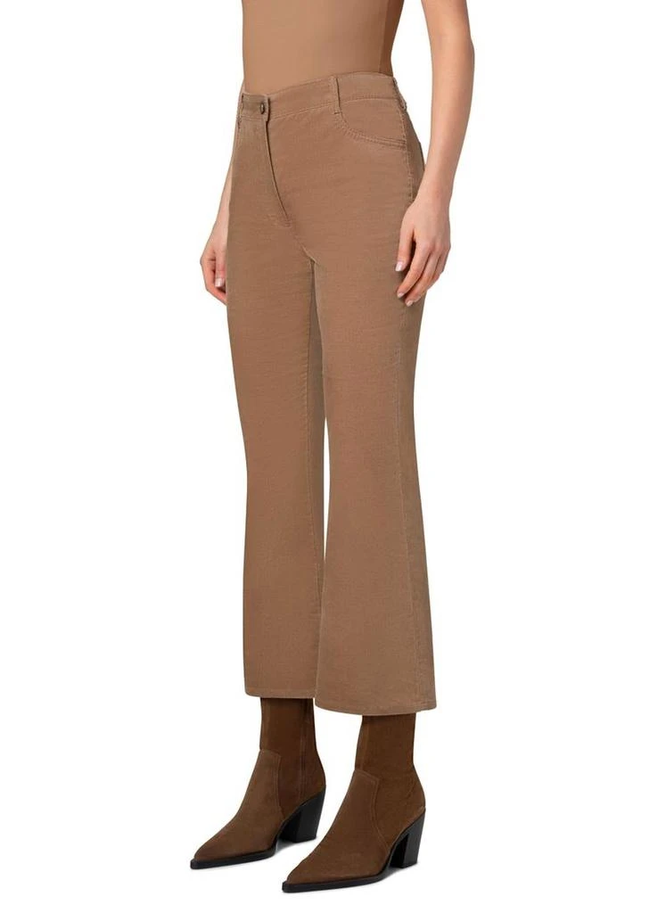 Akris Akris Punto - Cali Velvet Ankle Bootcut Pants 2