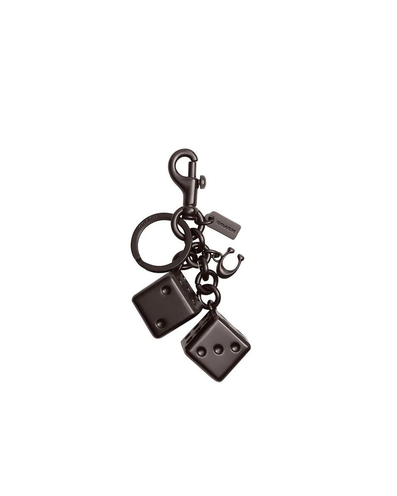 Coach Metal Dice Bag Charm 1