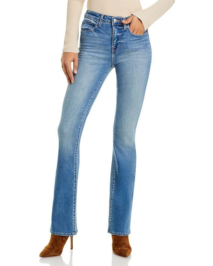 L'Agence Selma Sleek Bootcut Jeans in Alameda 1