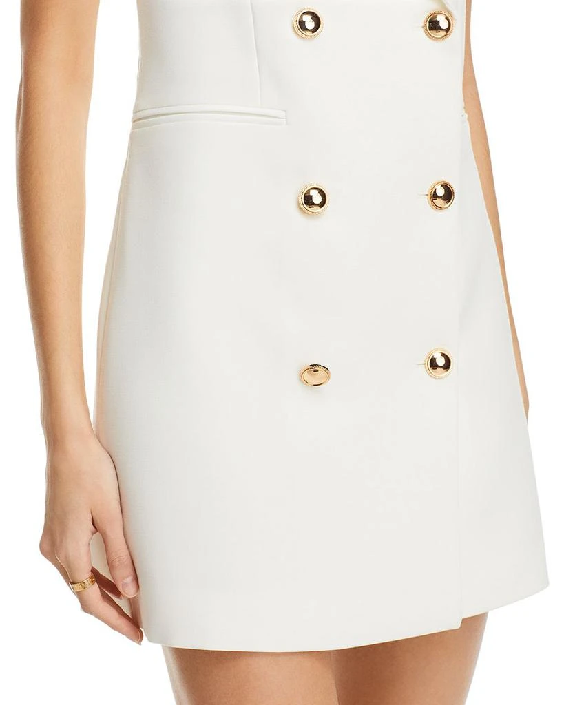 French Connection Whisper Sleeveless Tux Mini Dress 2