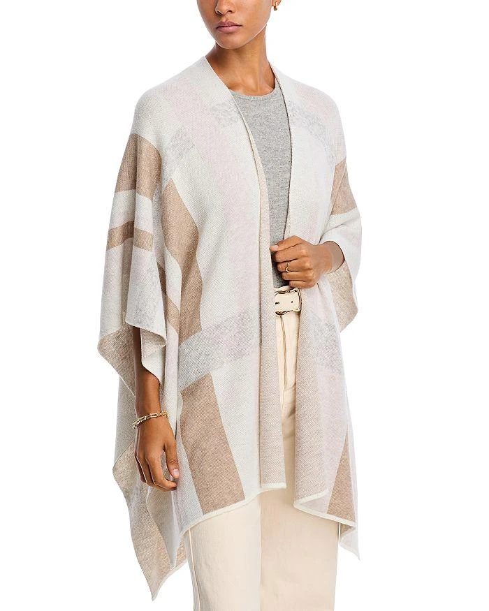 Echo Design Abstract Stripe Ruana 1