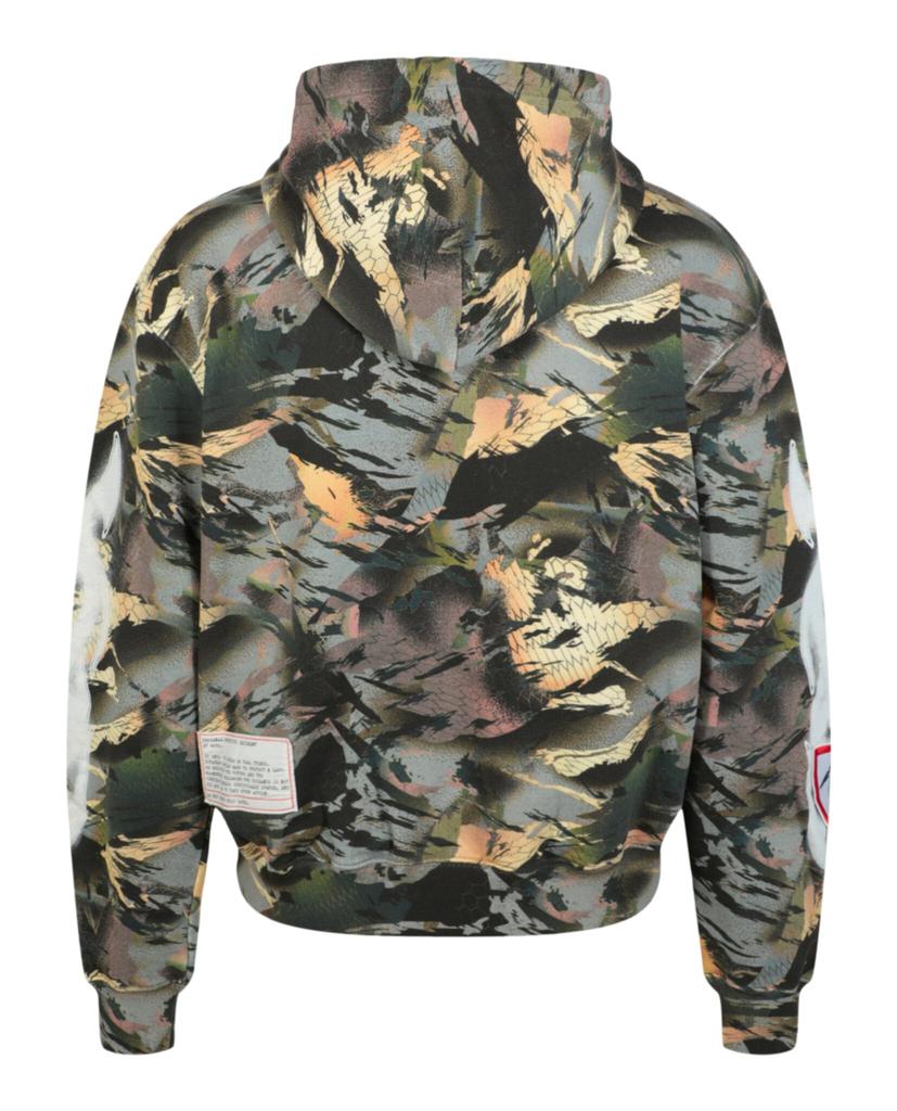 パーカー・フーディ Heron Preston Camouflage Flaming Sleeve Hoodie Heron Preston Camouflage Flaming Sleeve Hoodie - Hoodies