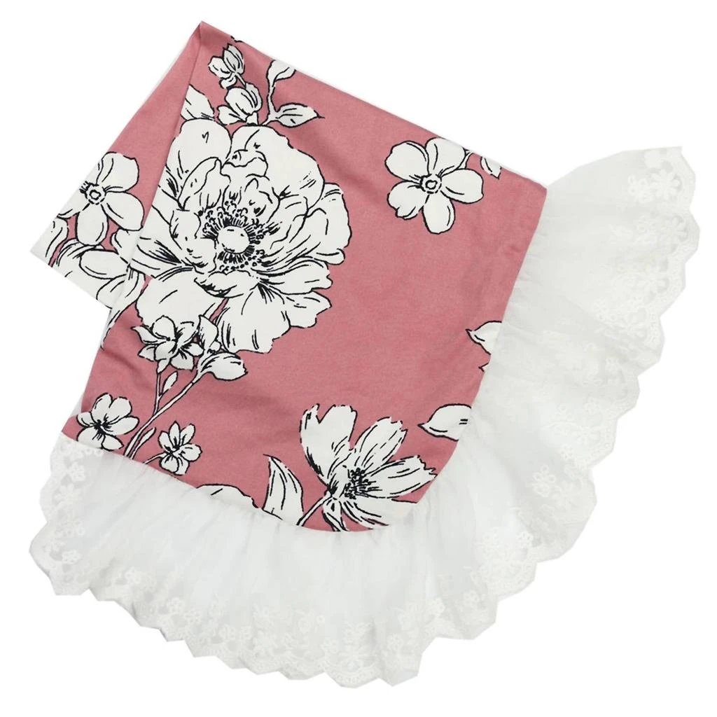 Haute Baby Haute Baby - Baby Girls Sweet Blush Receiving Blanket