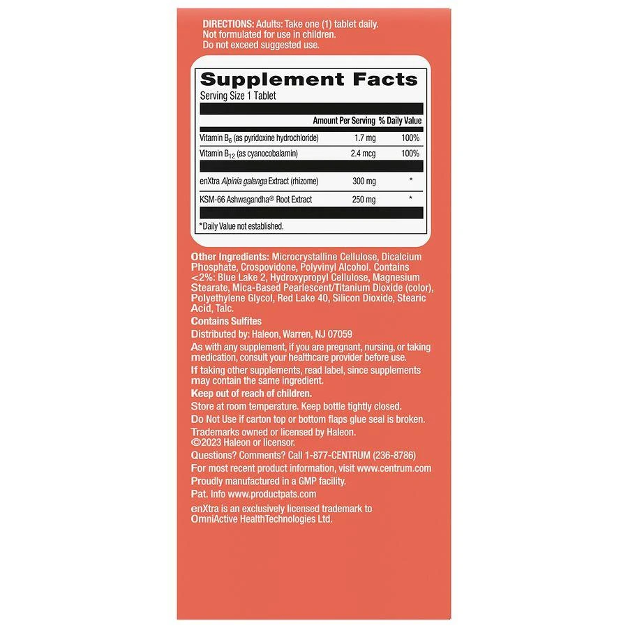 Centrum Clear Mind and Calm Mood Tablets 4