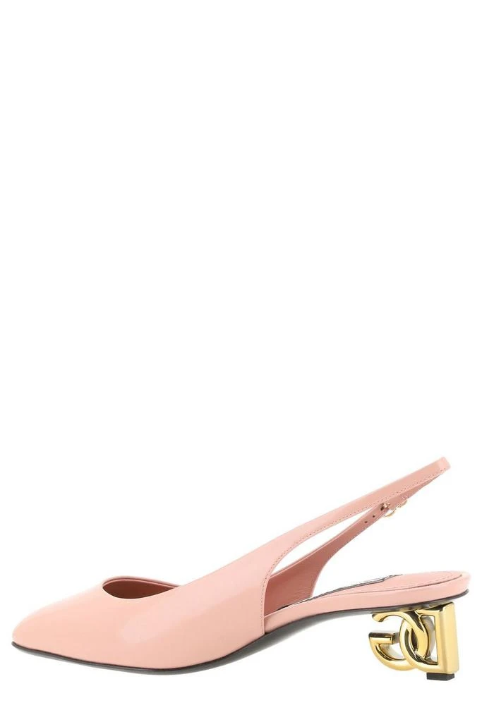 Dolce & Gabbana Dolce & Gabbana Square Toe Slingback Pumps 3