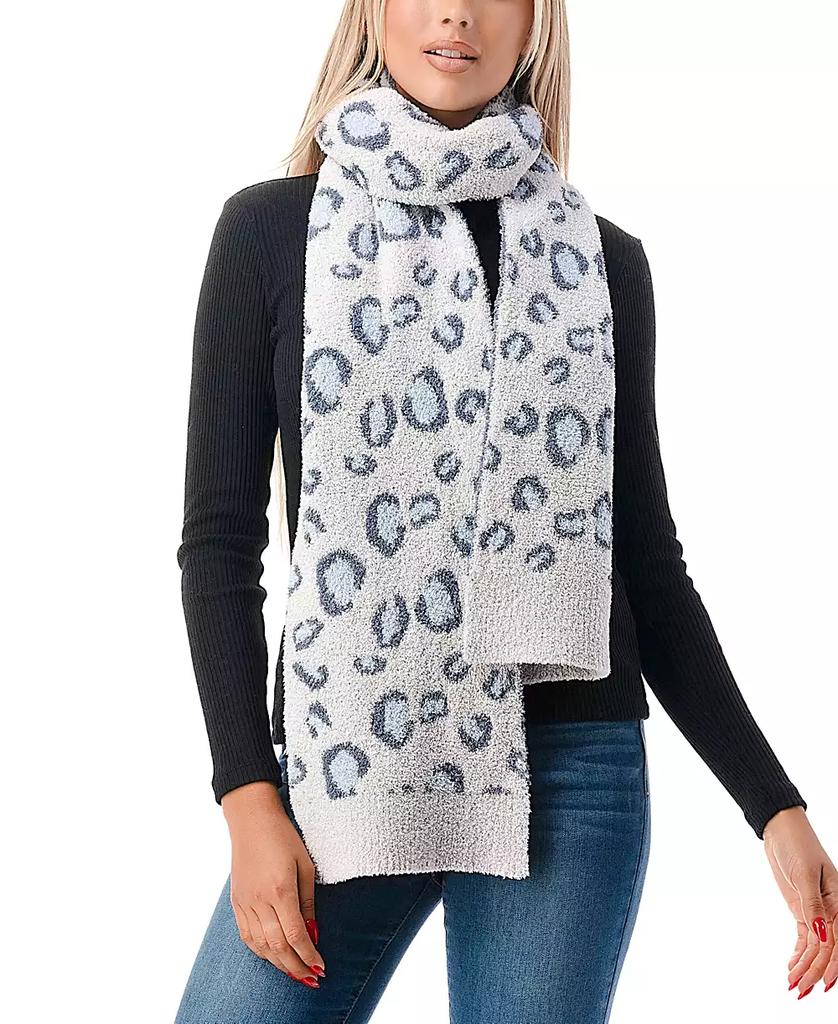 MARCUS ADLER Women's Ultra Soft & Cozy Leopard Scarf