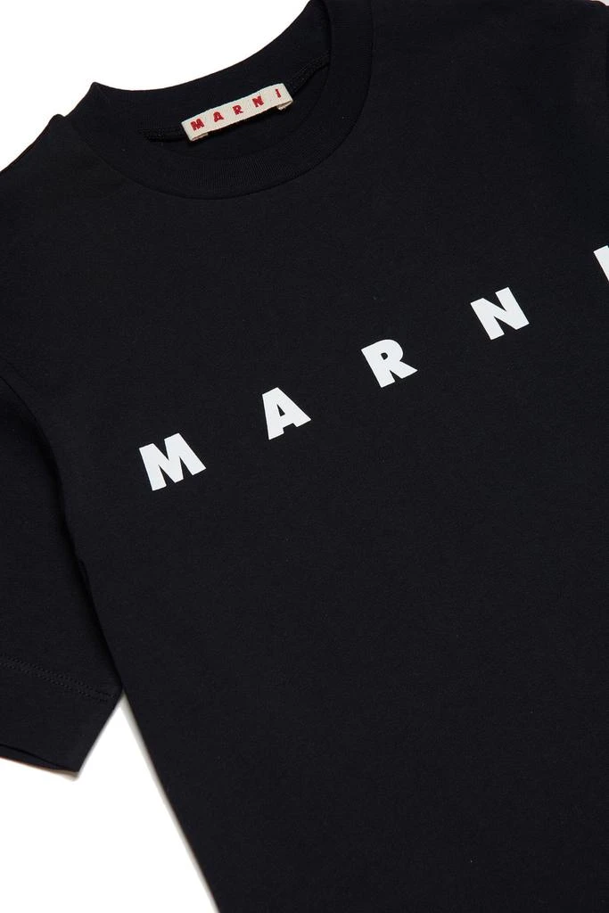 Marni Mt135u T-shirt  Jersey T-shirt With Logo 4