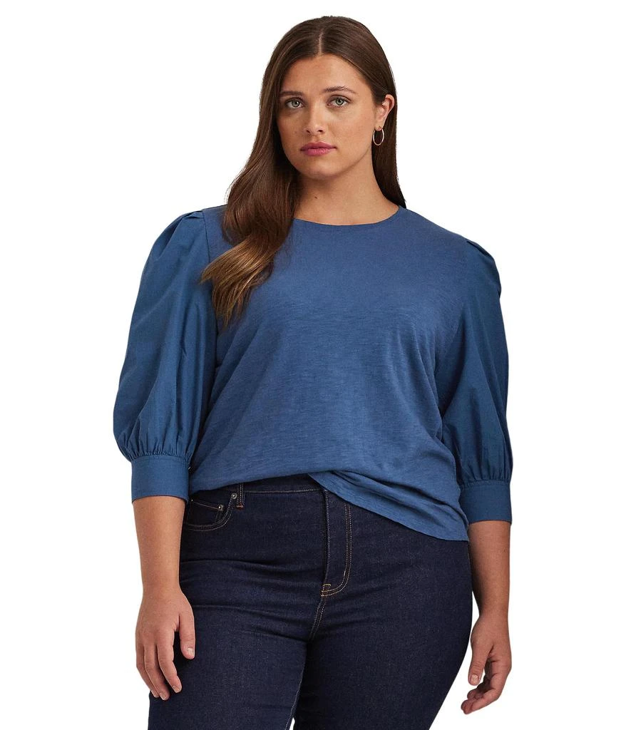 Denim Plus Size Ralph Lauren Tops Lauren Ralph Lauren Plus Size
