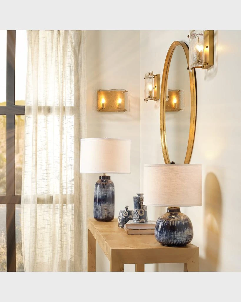 Jamie Young Glenn Glass Double Wall Sconce 5
