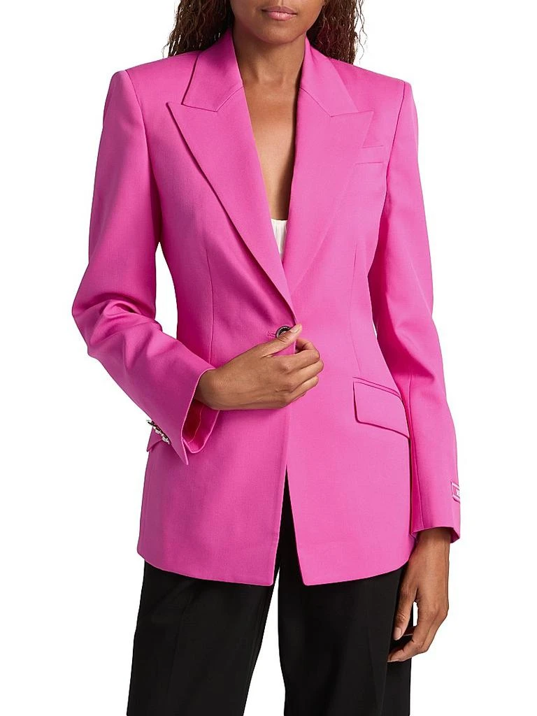 Versace Stretch Wool Gabardine Jacket 3