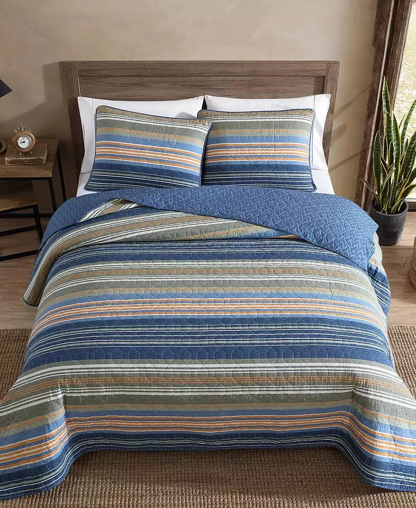Eddie Bauer Yakima Valley Stripe Reversible 2-Pc. Quilt Set 3
