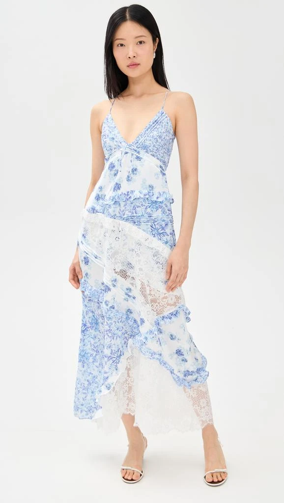 For Love & Lemons Rosalyn Maxi Dress 1