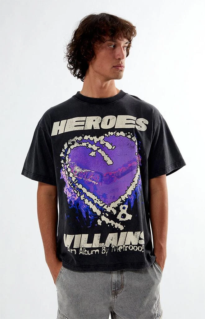 null Metro Boomin Heroes & Villains T-Shirt 3