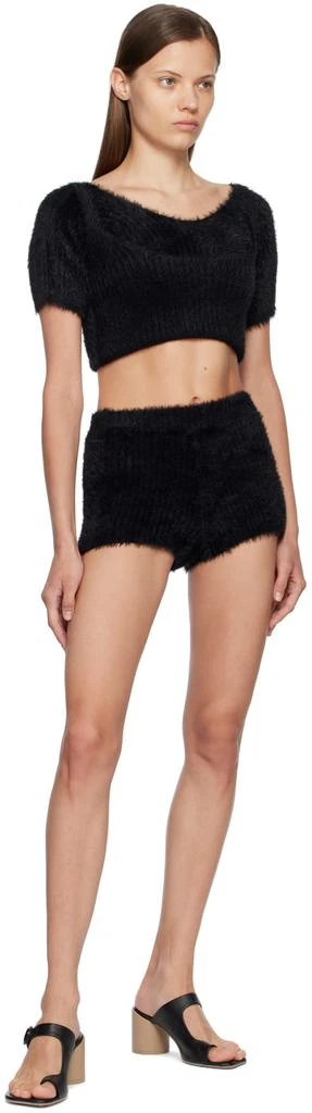 MM6 Black Modular Sweater 4