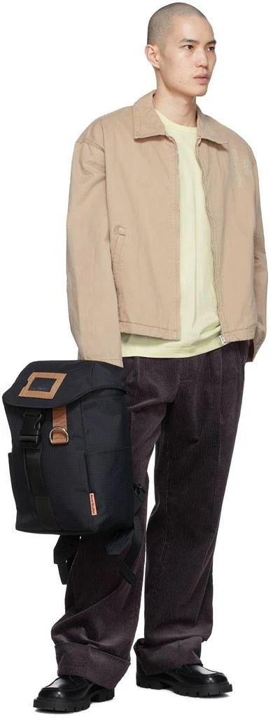 Acne Studios Black Large Backpack 4