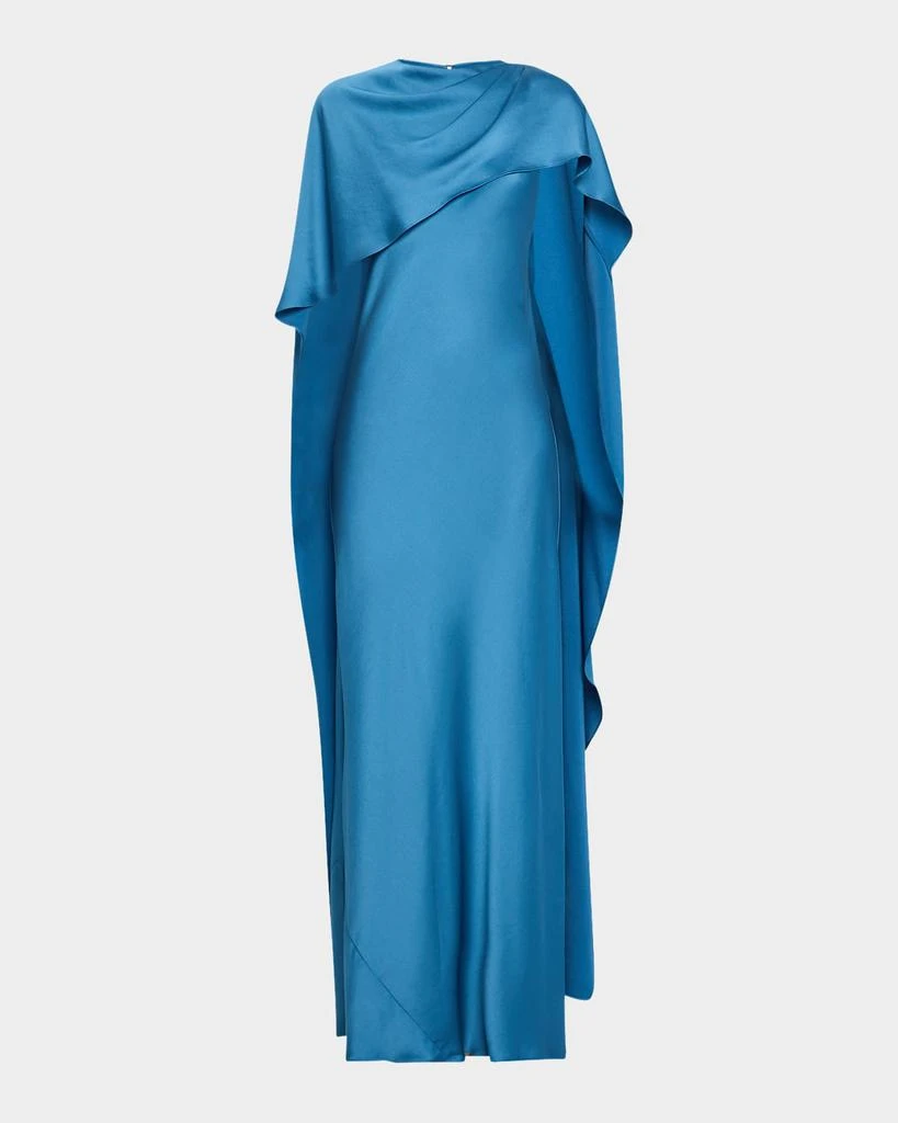 SIMKHAI Izel Draped Cape Gown 1