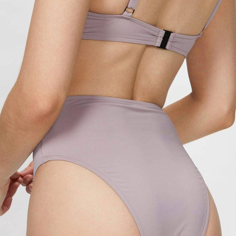 Bondi Born Poppy Bikini Bottom In Mauve AU12 2