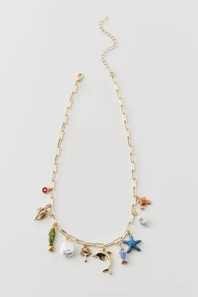 Urban Outfitters Ortley Beach Charm Necklace 3