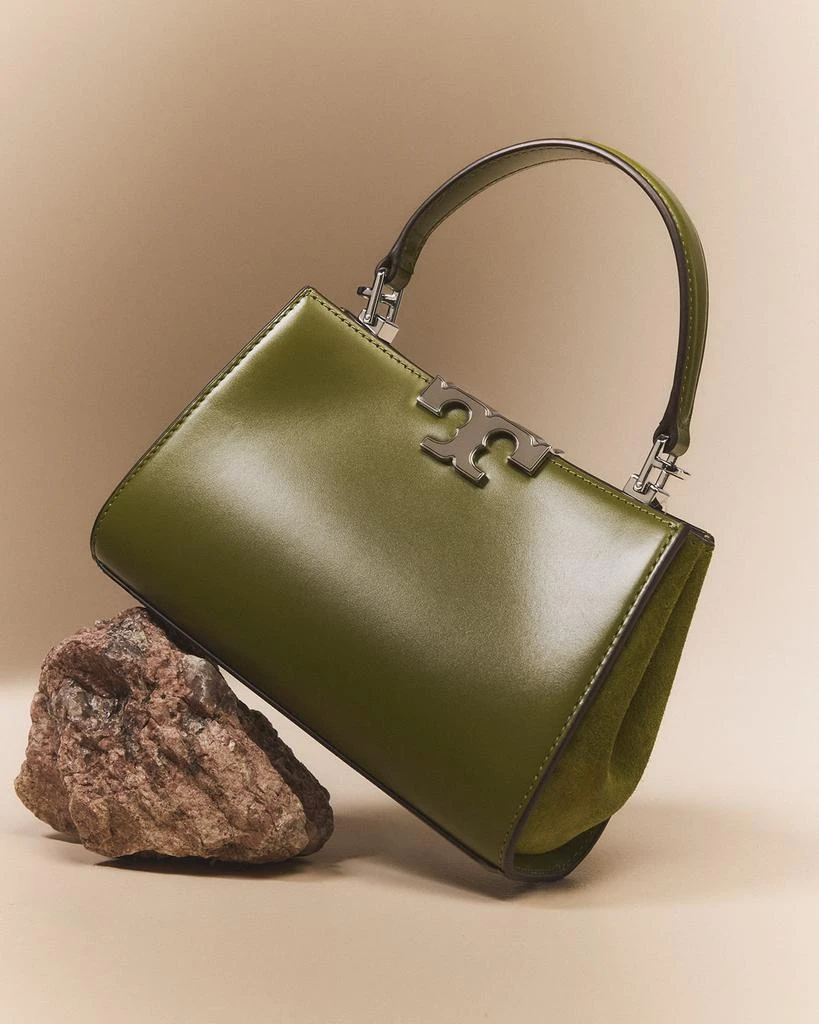 Tory Burch Eleanor Mini Leather & Suede Satchel Bag 8