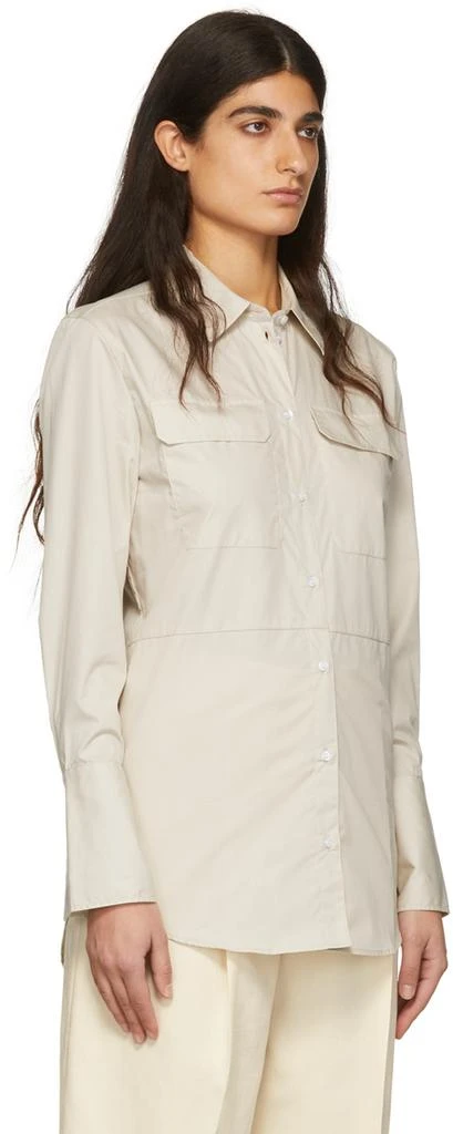 House of Dagmar Beige Simone Shirt 2